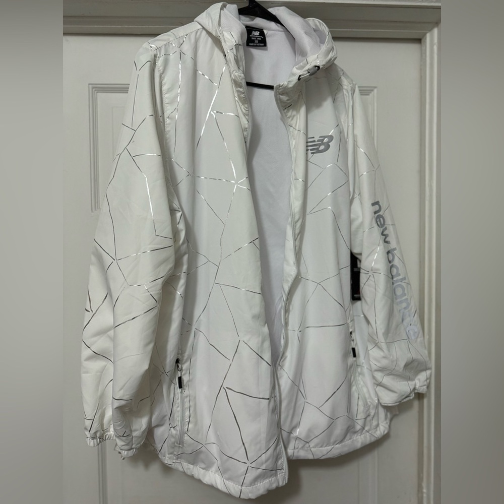 New balance, lightweight, rain jacket